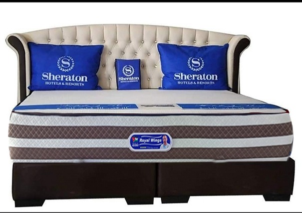 فرشة اجنحة ملكية دبل ماكس(مجوز 200*200 ,180*200 ,170*190)